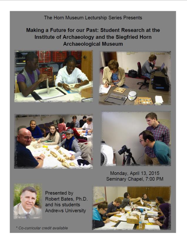 Bob's Lecture Postcard